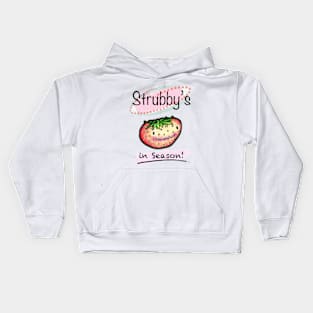 Strubby's Strawberries Kids Hoodie